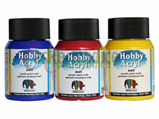 Akrylová barva Hobby Acryl Matt - 59 ml (metalic odstíny), Nerchau