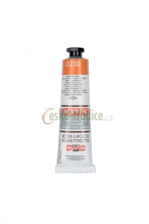 Akrylová barva, 40ml - 0230 ORANŽ TMAVÁ, Koh-i-noor