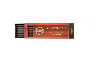 Sepie Gioconda tmavěhnědá, 5,6mm/6ks, Koh-i-noor
