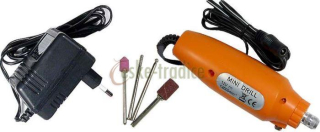 Minivrtačka 12V s adaptérem a příslušenstvím