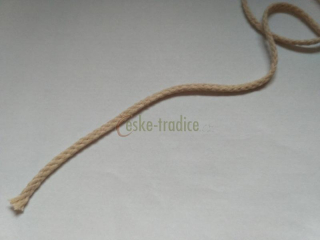 Knot plochý, 4,0mm/1m