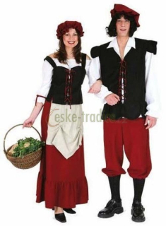 Karnevalový kostým hospodská, vel. 40