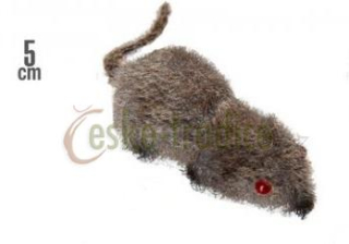 Myš chlupatá, 5cm