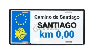 Magnetka Santiago 0,00km 8,5x4,2cm, plech