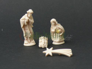Betlémové figurky, 3cm/4ks, plastové